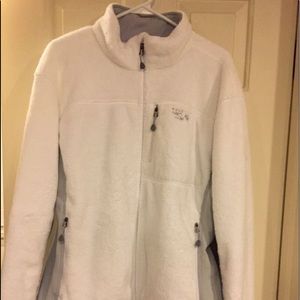 Mountain Hardwear woman's white jacket size XL